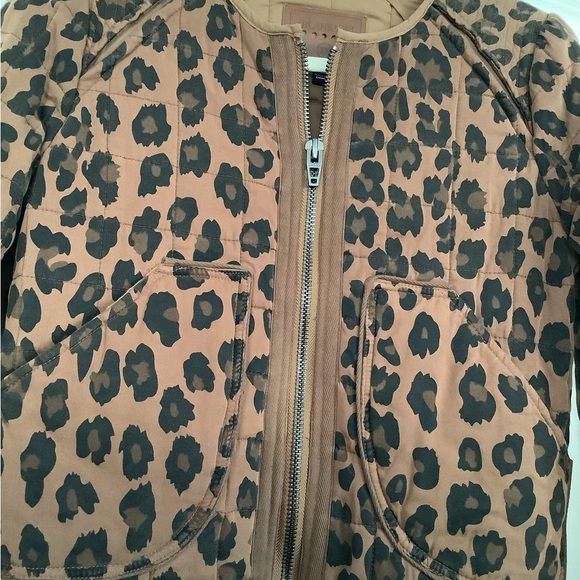 Blank NYC Brown and Black Leopard Blazer - Picture 2 of 5